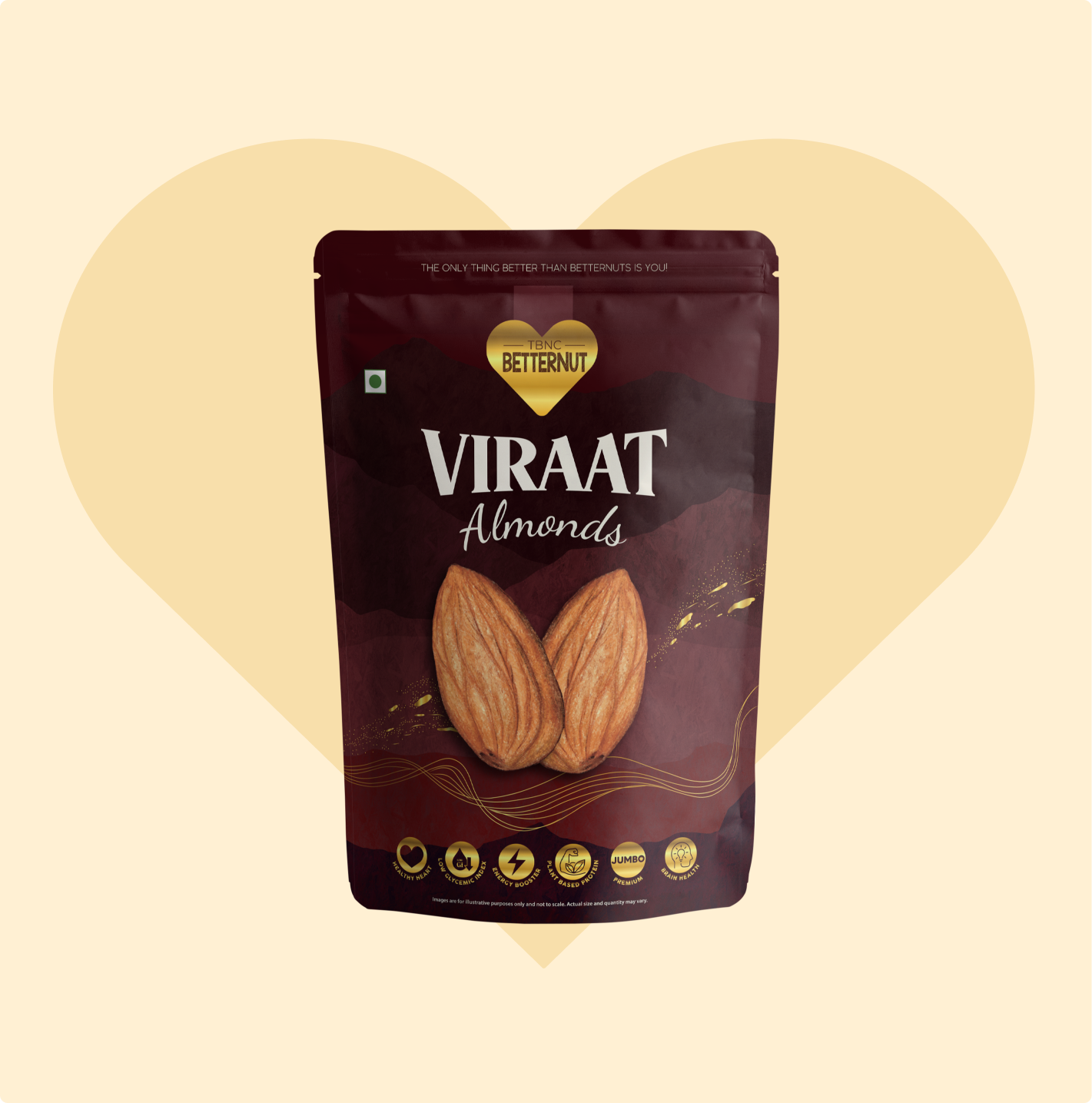 Viraat Almonds (Badaam)