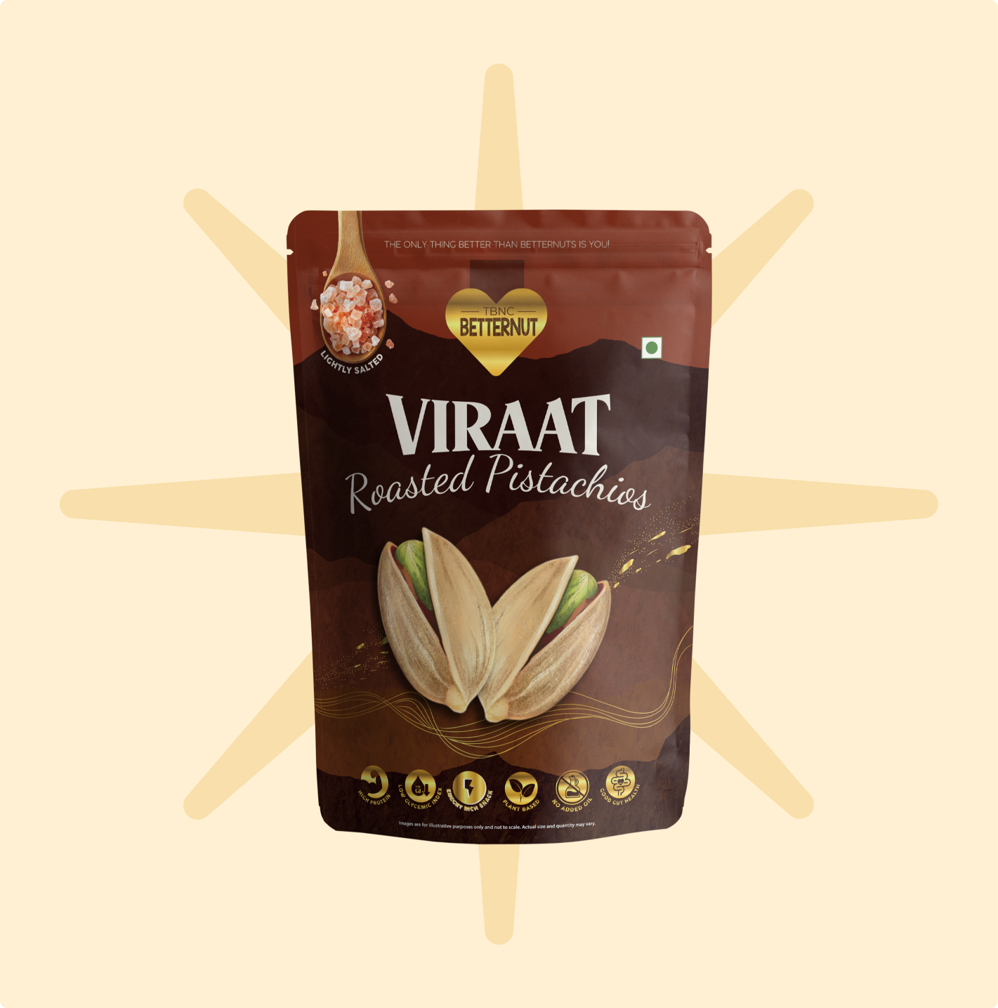 Viraat Roasted Pistachios (Pista)